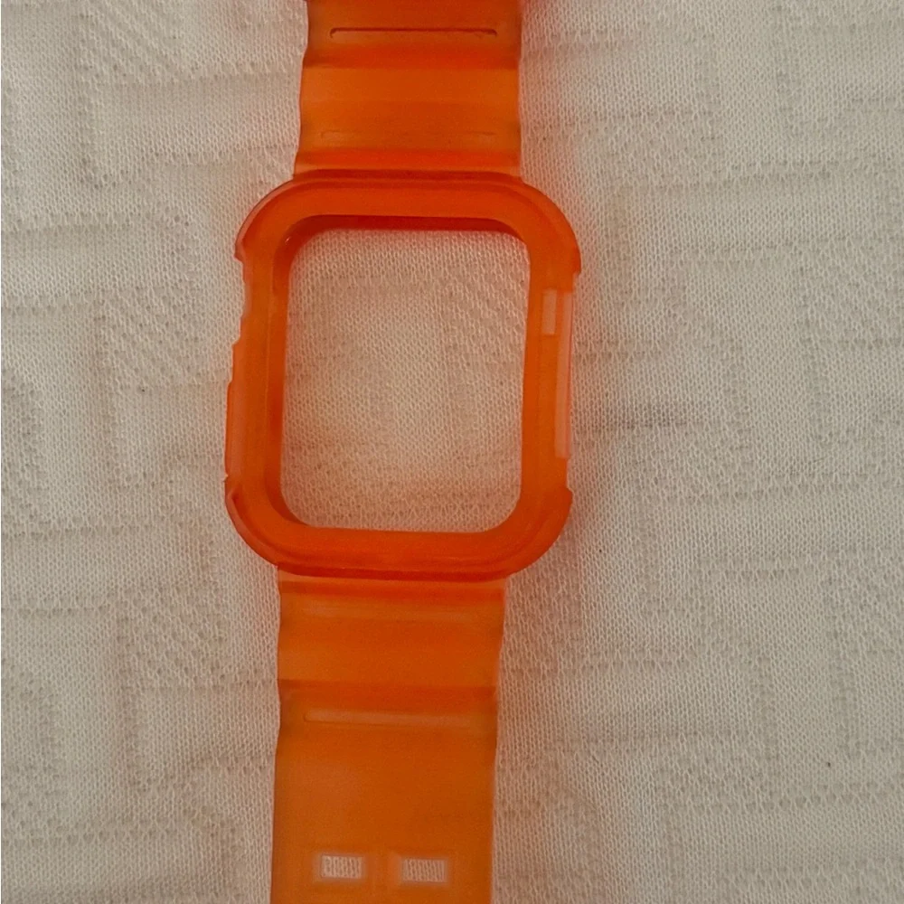 🖤Apple Watch 40 mm Orange Wearable Smartwatch Case